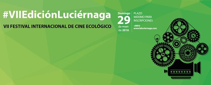 Cartel del Festival Internacional de Cine Ecológico 'La Luciérnaga Fundida'
