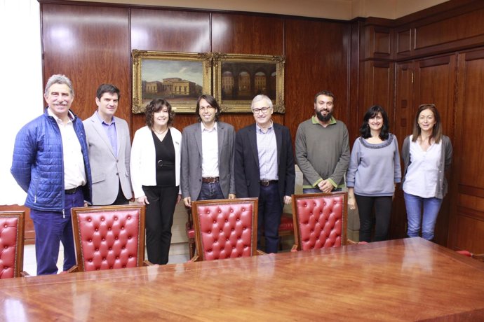 Visita de la Diputación de Barcelona a Vitoria
