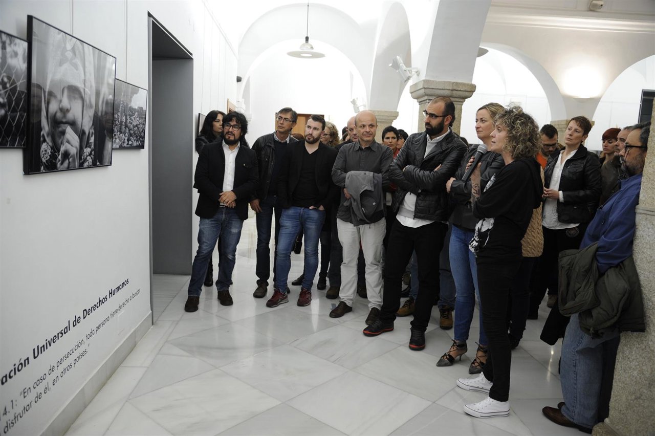 Exposición en la Asamblea de Extremadura