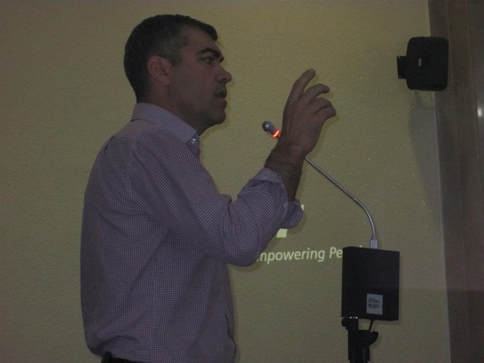 El acusado durante su declaración en el juicio