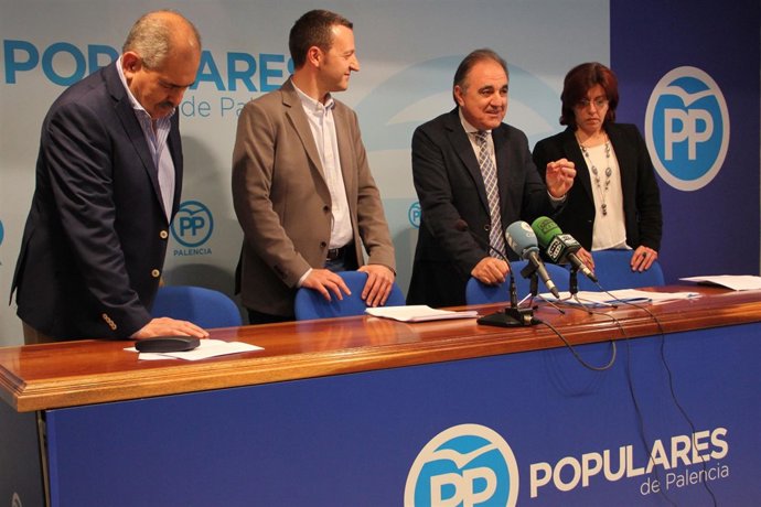 Parlamentarios del PP por la provincia de Palencia