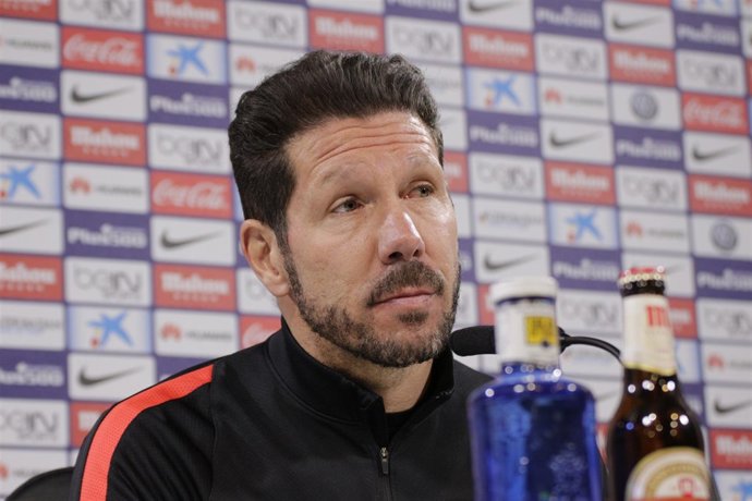 Cholo Simeone en rueda de prensa