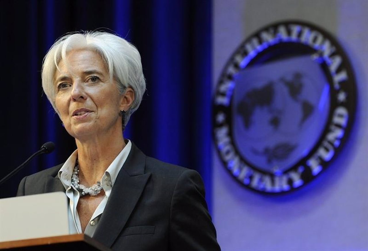 Cristine Lagarde, presidenta del FMI