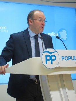 El secretario general del PPdeG, Miguel Tellado