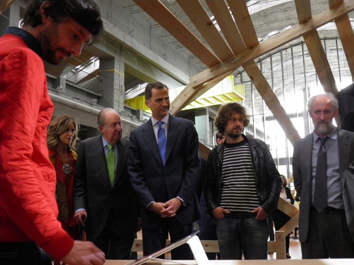 Felipe VI y Juan Carlos I con Cotec 