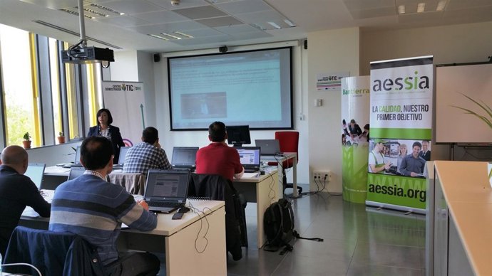 Una de las sesiones formativas