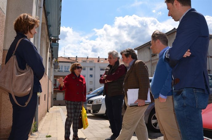 Visita del PRC al Barrio Obrero del Rey y Porrúa