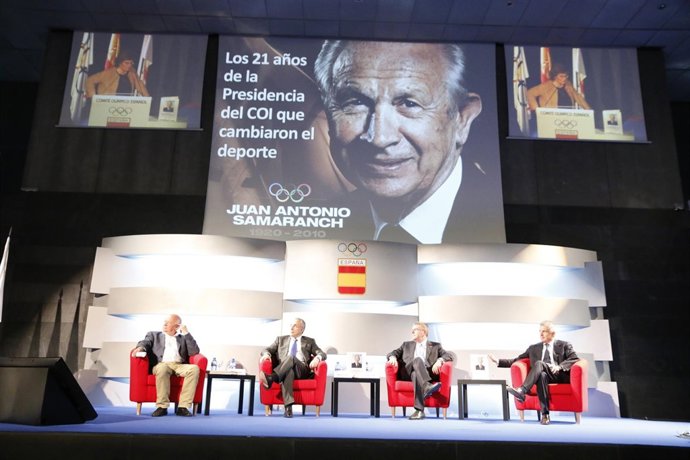 Presentación en el COE del libro sobre Samaranch