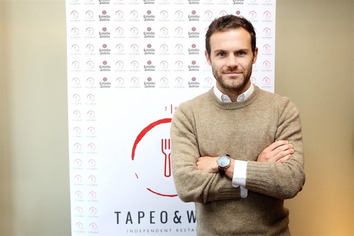 Mata en la inauguración del bar 'Tape and Wine'