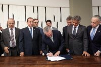 Temer celebra su primera reunión de Gobierno como presidente interino de Brasil