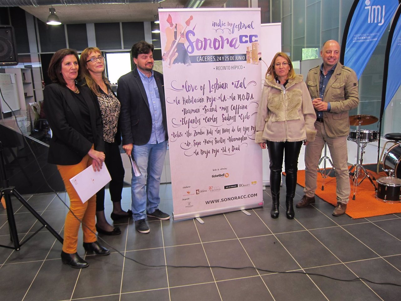 Presentación del festival Sonoracc de Cáceres