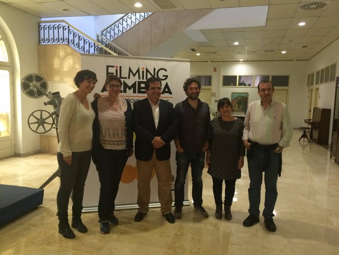 Los cuatro cineastas se han mostrado encantados con el fam trip por Almería.