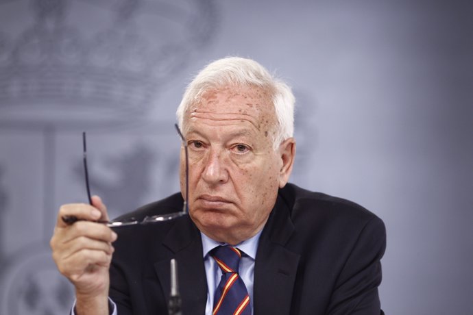 José Manuel García Margallo tras el Consejo de Ministros