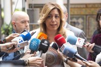 Susana Díaz defiende que Puig es "una buena persona" que piensa en el interés de su tierra