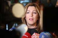 Susana Díaz cree que 'Unidos Podemos' es "el reencuentro de las Juventudes Comunistas"