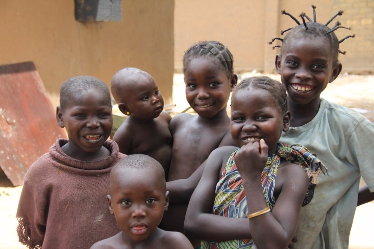 Niños en República Centroafricana