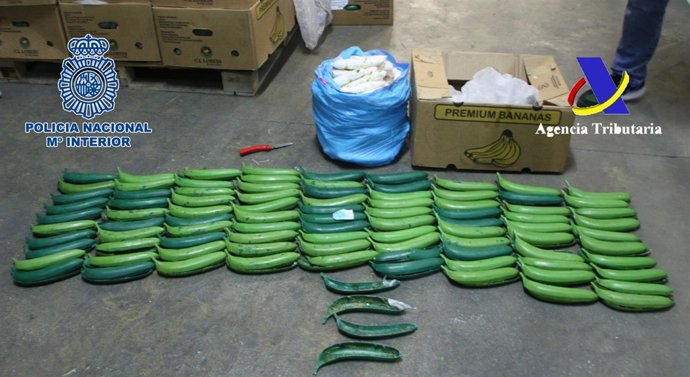 Bananas sintéticas con cocaína