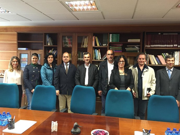 Delegación de Braganza (Portugal) que ha visitado Castilla y León