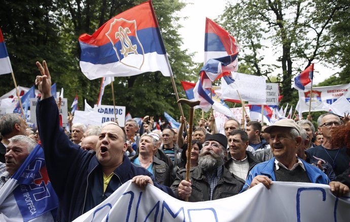 Manifestación en Banja Luka