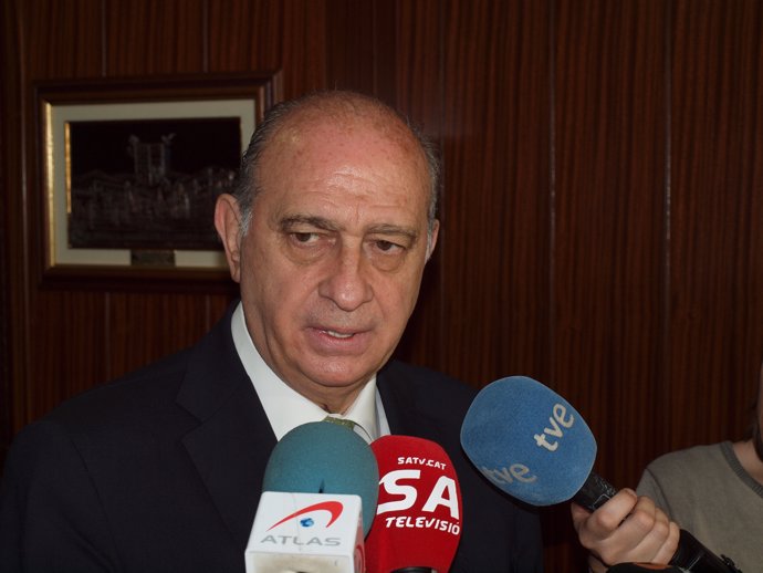 El ministro Jorge Fernández Díaz  