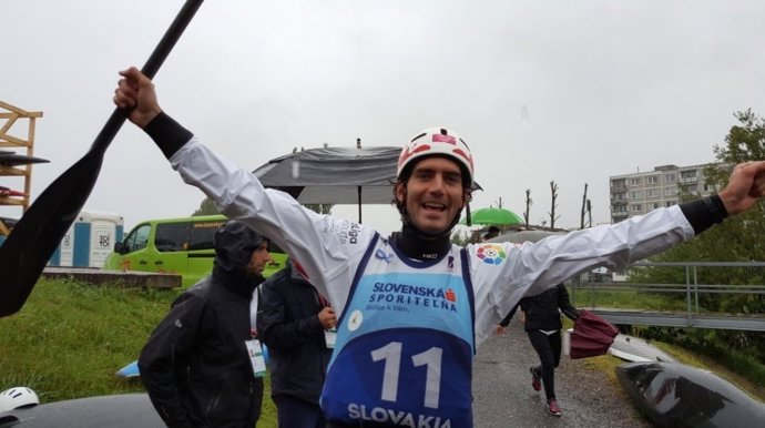 Ander Elosegi piragüismo aguas bravas bronce C1 Europeo