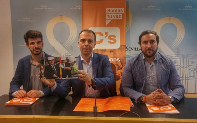 Rueda de prensa de Ciudadanos Sevilla