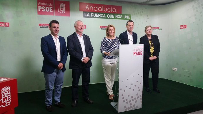 Rueda de prensa del PSOE de Almería