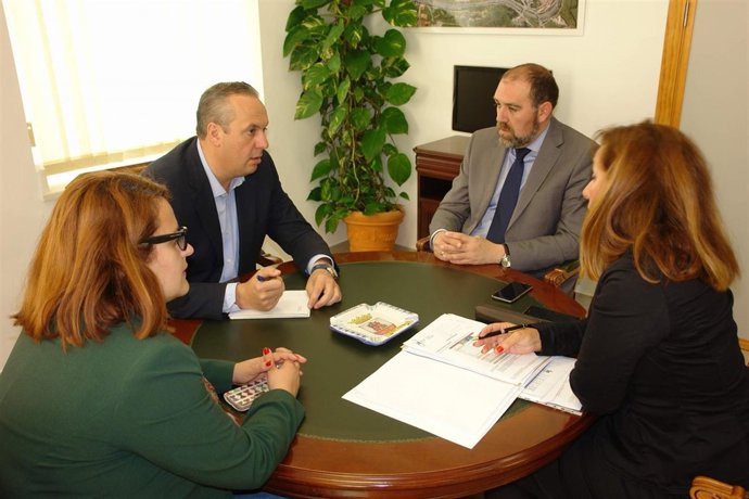 Reunión de la Diputación de Cádiz y el Ayuntamiento de San Roque