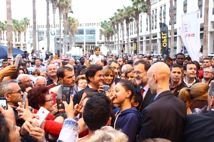 Visita de Mariano Rajoy a El Ejido (Almería)