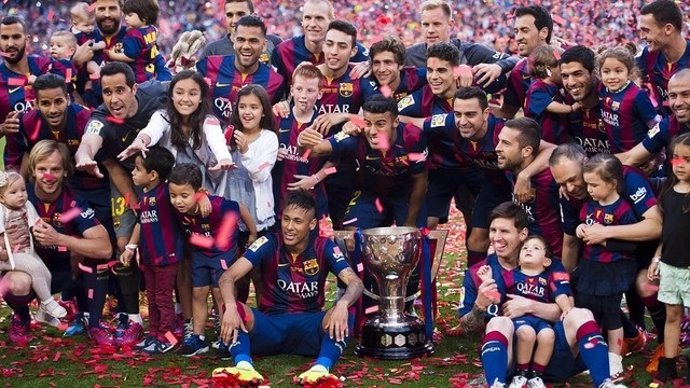 Barcelona título Liga 2014-15 2015