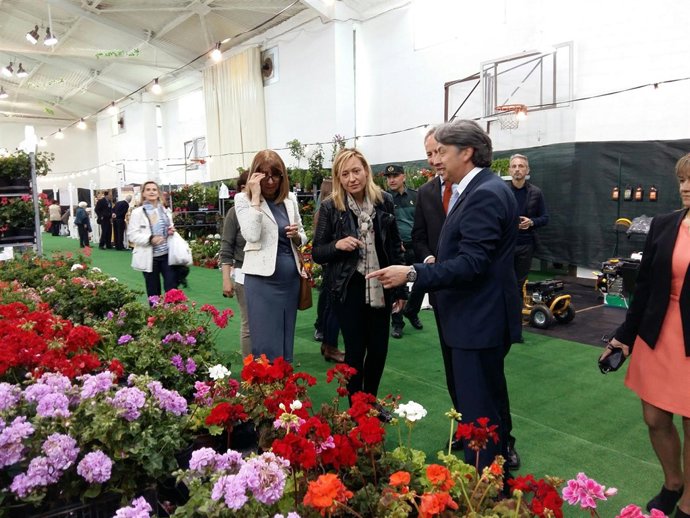 Marta Gastón en la Feria de Biescas.