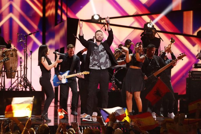 Is seen at the Ericsson Globe on May 14, 2016 in Stockholm, Sweden.