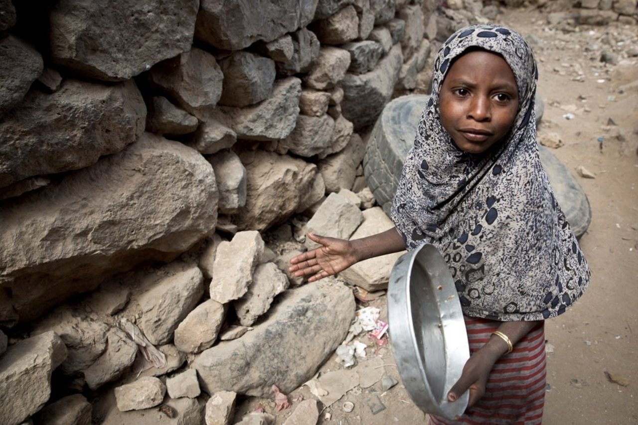Una niña en Yemen