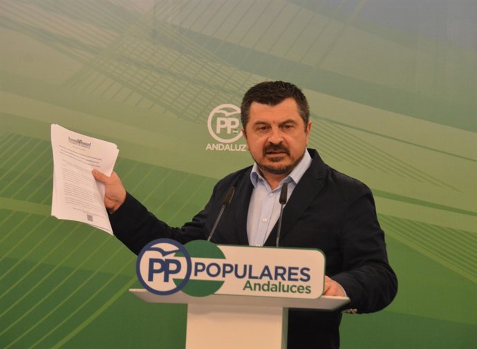 El vicesecretario de Coordinación Política del PP-A, Toni Martín