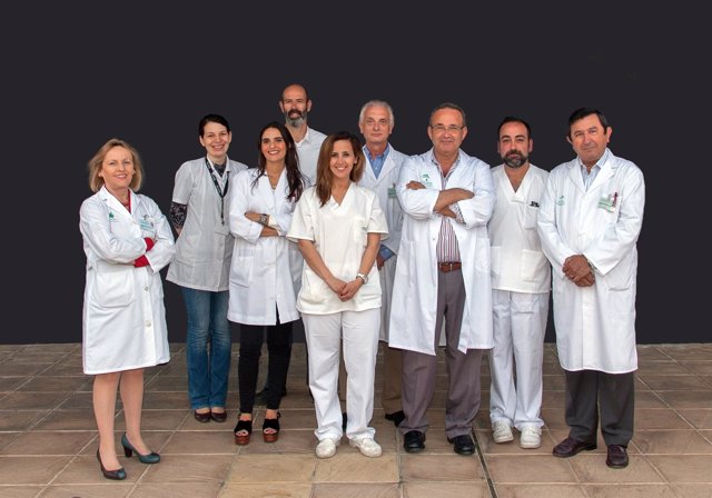 Profesionales de la Unidad de Angioedema del Hospital Virgen del Rocío
