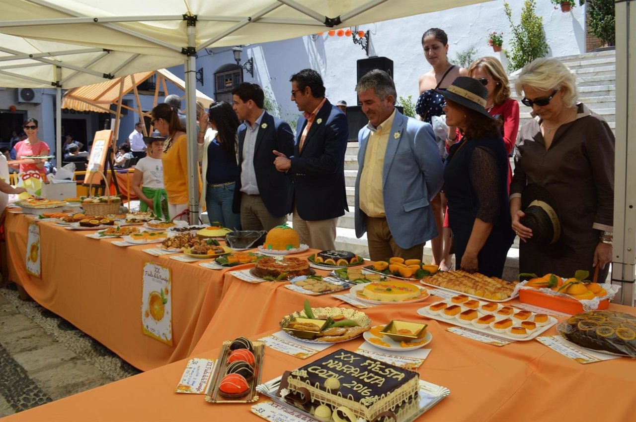 Un momento de la Fiesta de la Naranja de Coín.