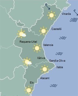 Predicción de este lunes 