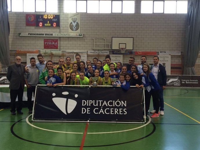 CB Al-Qázeres ganó el Trofeo Diputación Provincial de Cáceres