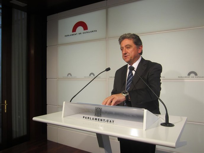 El portavoz del PP en el Parlament, Enric Millo