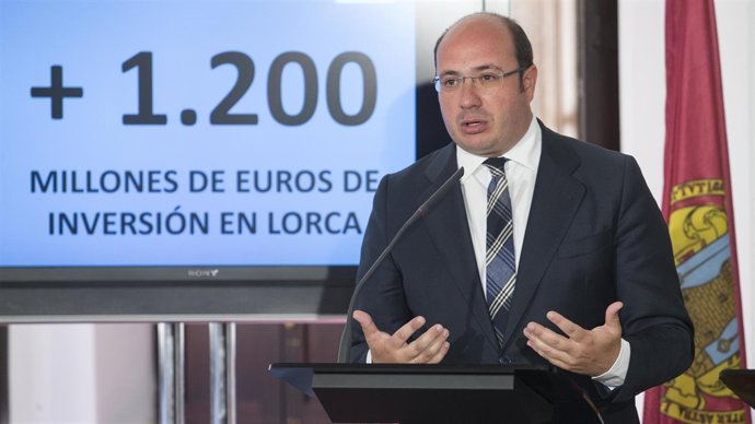 Pedro Antonio Sánchez al cumplirse el quinto aniversario de los terremotos Lorca