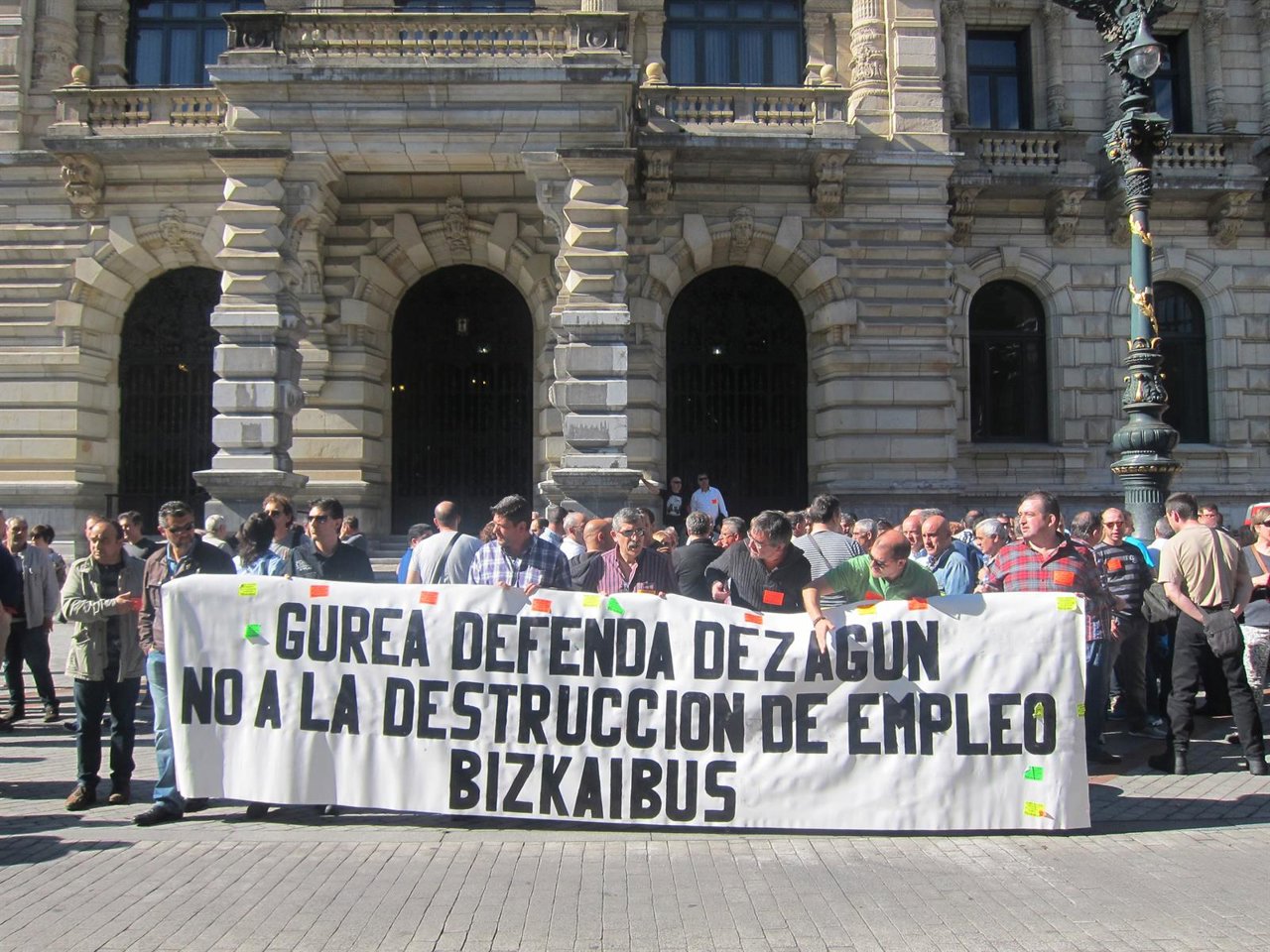 Movilización de Bizkaibus