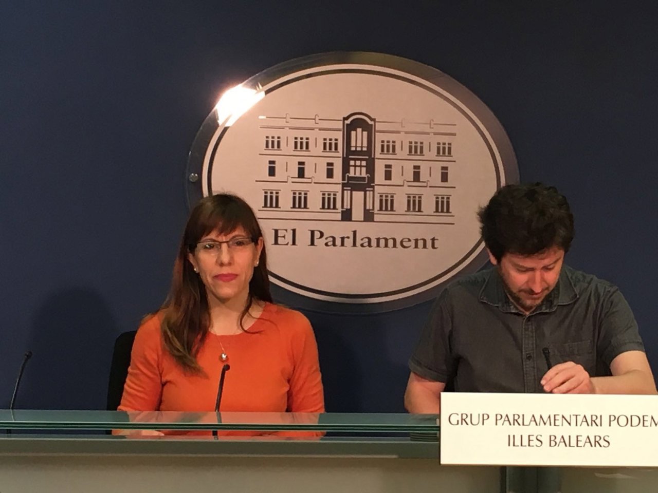 Podemos en rueda de prensa