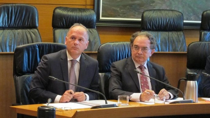 Luis Rufas y Ángel Laguarta.