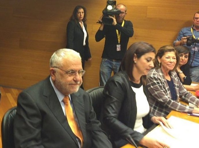 Juan Cotino en la Comisión del metro en las Corts