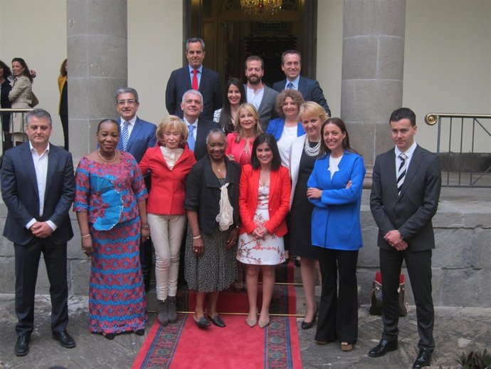 Recepción a las parlamentarias africanas 