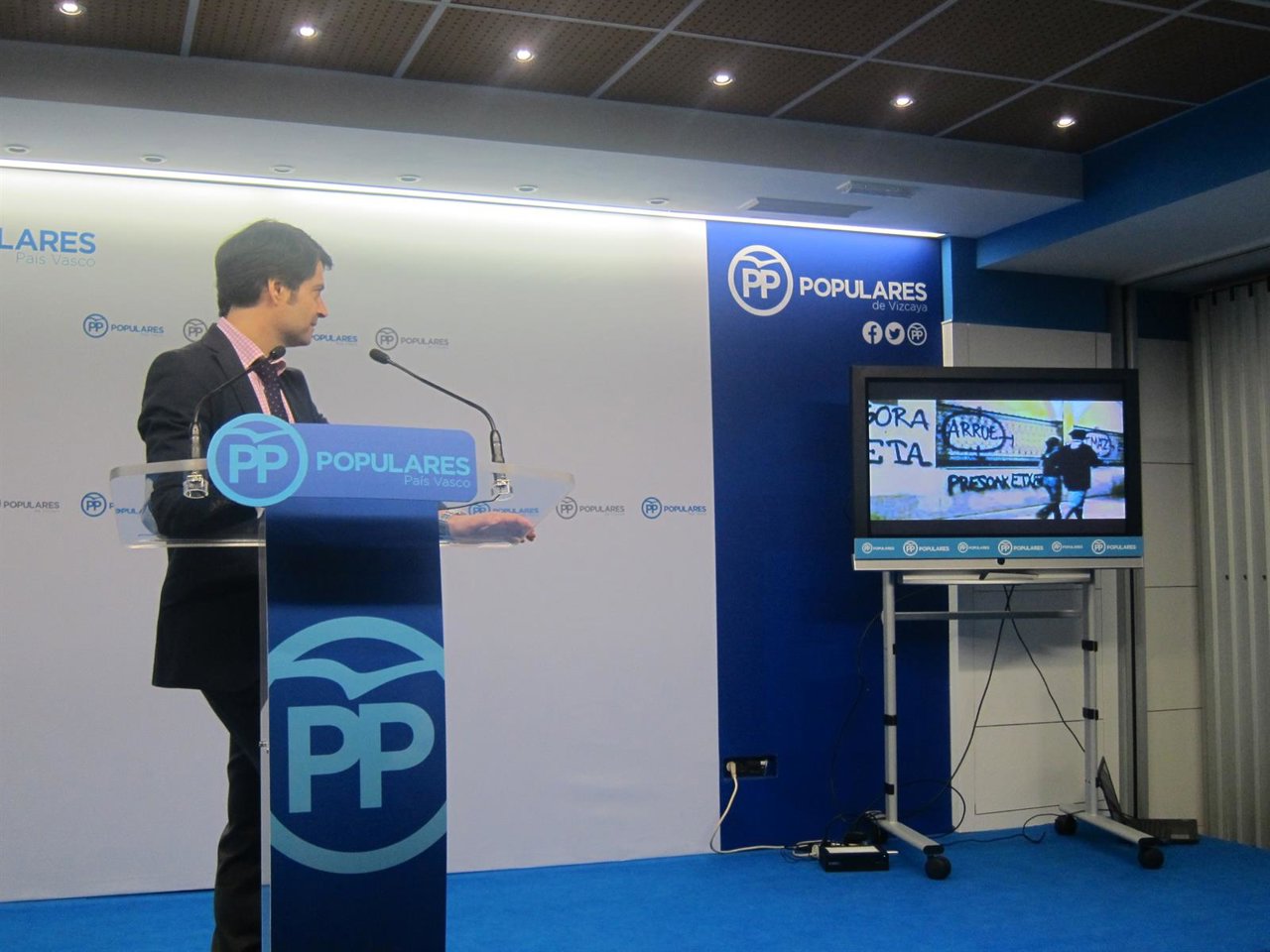 Javier Ruiz, en la presentación del foro