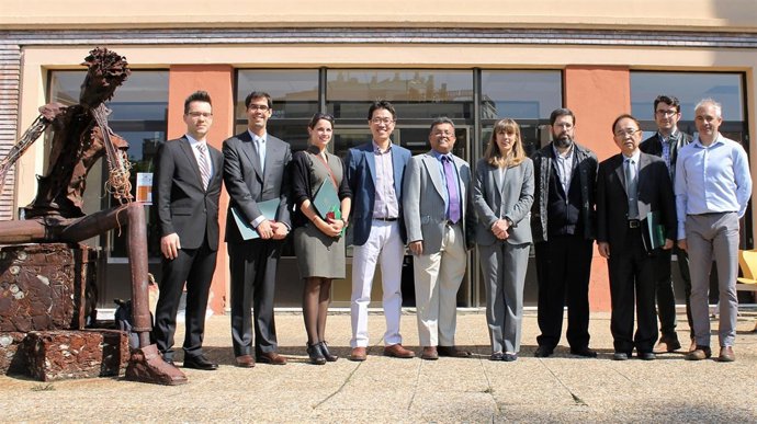  La Delegación De La Universidad De Washington En Su Visita A Las Instalaciones 