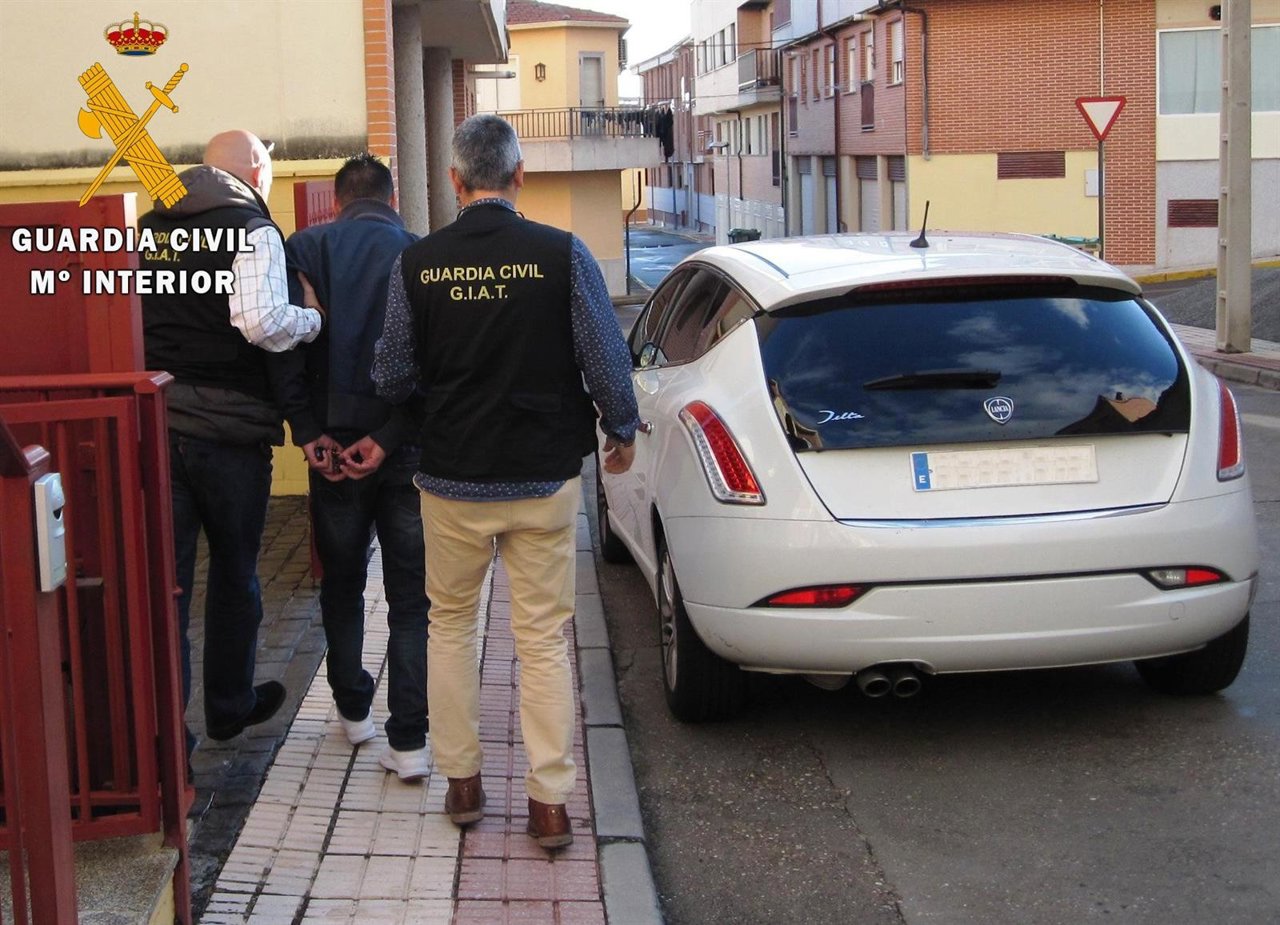 Uno de los vehículos objeto de la operación