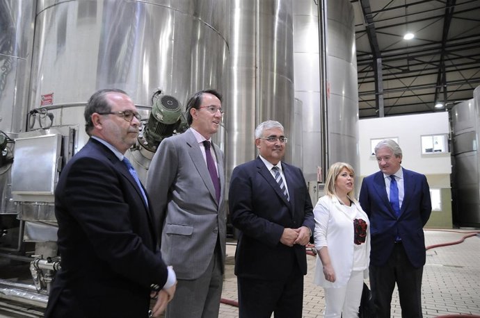 Ramírez de Arellano en González Byass en Jerez