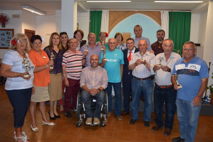 Mayores de Centros de Participación Activa de la Junta en  Málaga 